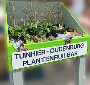Plantenruilbak - Tuinhier Oudenburg 