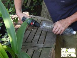 Plastieken waterreservoir - Efficiënt waterbeheer   - Tuinhier Oudenburg